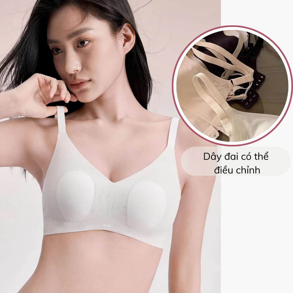 Áo Lót Su Lưới Mút Mỏng Adore AD002 - Siêu Tàng Hình, Thoáng Khí, Định Hình V1 Nipple ADORE GLOBAL