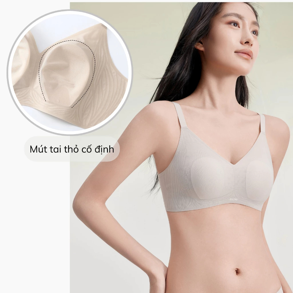 Áo Lót Su Lưới Mút Mỏng Adore AD002 - Siêu Tàng Hình, Thoáng Khí, Định Hình V1 Nipple ADORE GLOBAL