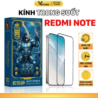 kính cường lực dành cho xiaomi redmi note 14 13 12 11 10 9 8 7 10s 10t 11s 11t 12t 12s 12r 13r 7s 8t 9s 9t turbo pro+ m