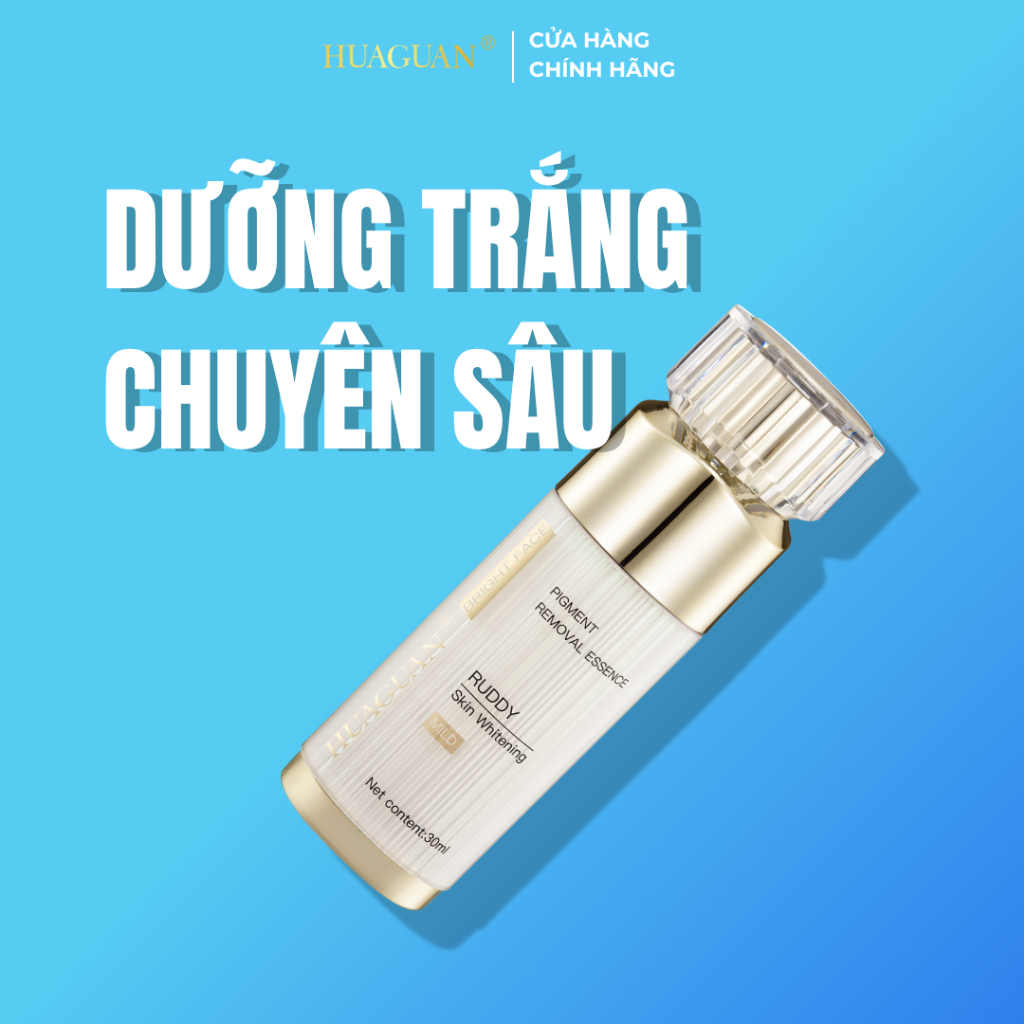 Tinh Chất Loại Bỏ Sắc Tố Huaguan dưỡng trắng bật tone 30ml - Huaguan Pigment Removal Essence