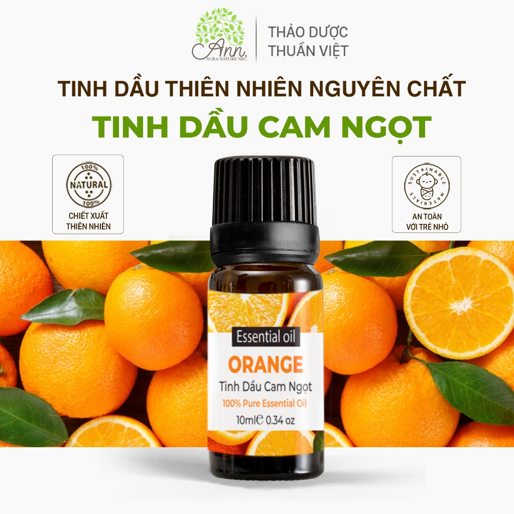 Tinh Dầu Cam Ngọt - Hình ảnh thực tế