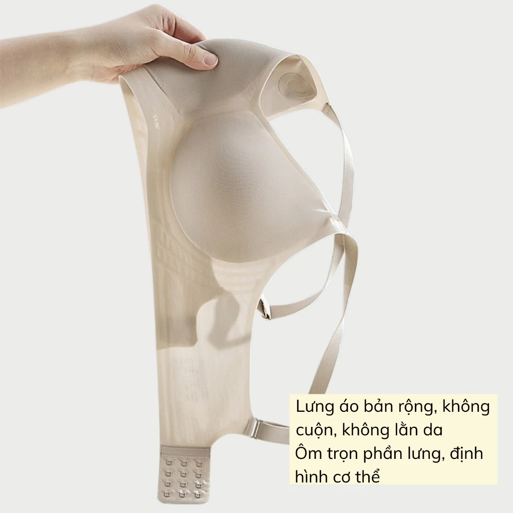 Áo Lót Su Nâng Nhẹ Adore AD001 Siêu Tàng Hình, Thoáng Khí, Định Hình V1 Mút Full Ngực ADORE GLOBAL