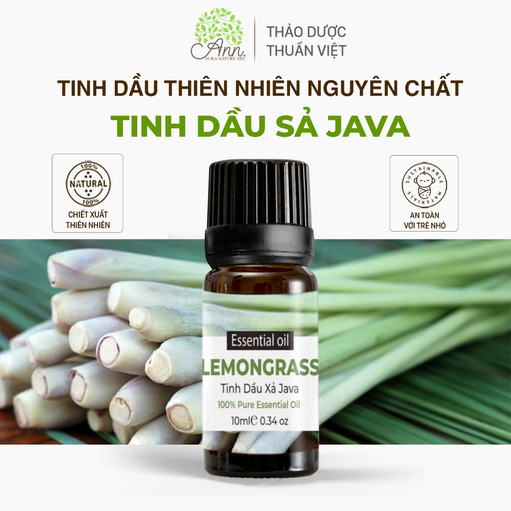 Tinh Dầu Sả Java Nguyên Chất - Hình ảnh thực tế