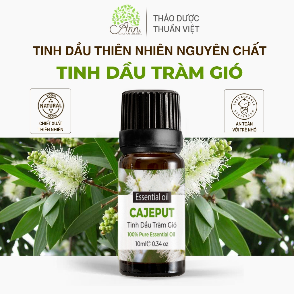 Tinh Dầu Tràm Gió Nguyên Chất - Hình ảnh thực tế
