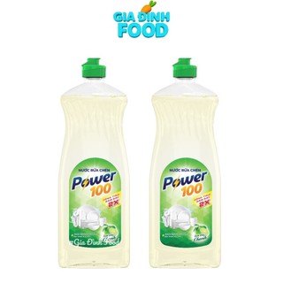 Nước rửa chén Power 100 hương chanh Các loại