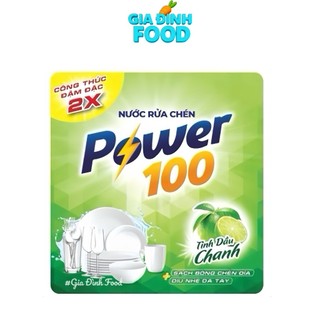 Nước rửa chén Power 100 hương chanh Các loại
