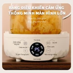 Ấm Đun Nước Điện Đa Năng 1.2L, Ấm Đun Pha Trà Thủy Tinh Giữ Nhiệt 8 Giờ, 5 Chức Năng, Quà Năm Mới — ảnh 3