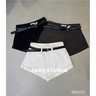 QCL1 909253 Quần sooc June gập gấu kèm đai siêu hot siêu đẹp xịn sò