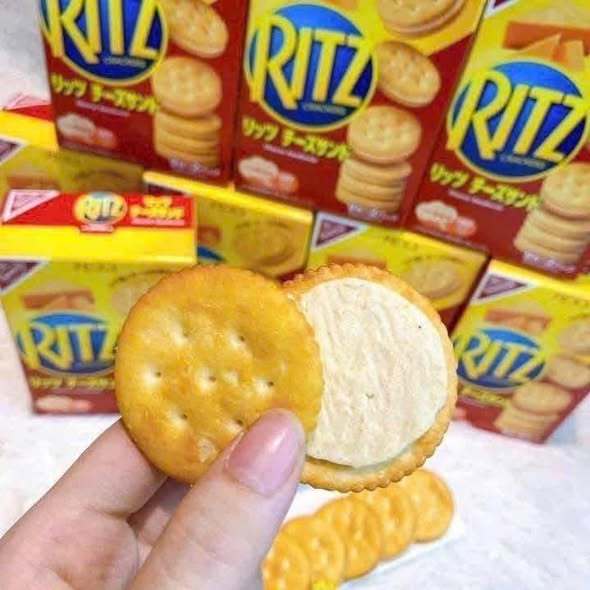 Bánh Ritz Phô Mai Nhật mặn mặn Siêu Ngon | Shopee Việt Nam