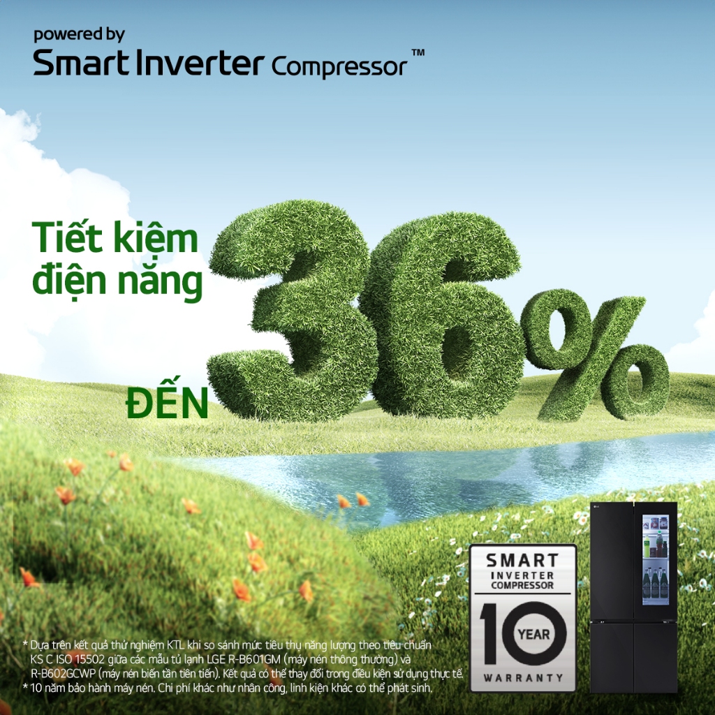 LFB58BLMA.AEPPEVN - Tủ lạnh LG French Door màu đen lì 574L LFB58BLMA | BigBuy360 - bigbuy360.vn