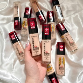 Kem Nền Loreal Infallible Foundation SPF25 Vitamin C, Kem Nền Bền Màu Che Phủ Cao Chống Nắng.