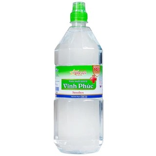 Nước muối Vĩnh Phúc Natriclorid 0.9% Smiles làm sạch răng, khử mùi hôi khoang miệng