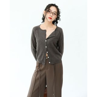 Áo Khoác Len JP Fashion Dài Tay, Item Basic Không Thể Thiếu, Khoác Cardigan Len Nhẹ Ôm Body Tôn Dáng 10712100