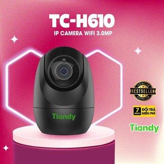 Camera Trong Nhà 3MP Color Maker Tiandy H610 | Xoay 360 độ | Đàm Thoại 2 Chiều | Chính Hãng Bảo Hành 3 Năm