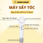 Máy Sấy Tóc  AOLGA Cao cấp Tốc Độ Cao, Công Suất 1500W, 4 Chế Độ Nhiệt, 3 Tốc Độ Gió - DORA HOME — ảnh 5