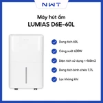 Máy hút ẩm Lumias D6E-12L/ 20L/ 26L/30L/60L- Tự động dừng khi đầy nước - Bộ lọc ion bạc - Ứng dụng Mihome - BH 18 tháng — ảnh 7