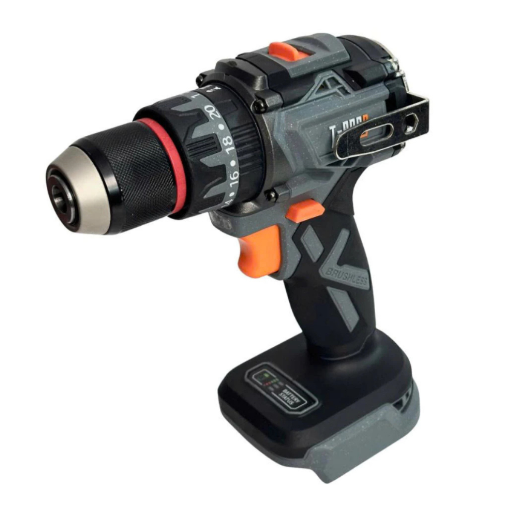 Combo T-BOSS Máy Mài 6025, Máy Khoan 6110, Máy Siết 6380 Động Cơ Không Chổi Than 1Pin 20Cell Sạc Chính Hãng