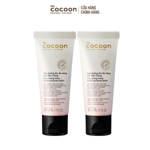 Combo 2 Sáp dưỡng ẩm đa năng sen Hậu Giang Cocoon 30ml
