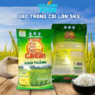 Gạo Trắng Cái Lân hạt to đều - Túi 5kg