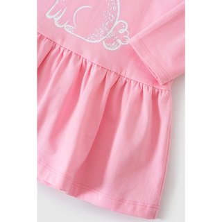 Đầm thun dài tay bé gái Rabity 951.007