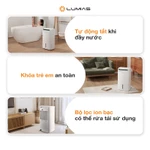 Máy hút ẩm Lumias D6E-12L/ 20L/ 26L/30L/60L- Tự động dừng khi đầy nước - Bộ lọc ion bạc - Ứng dụng Mihome - BH 18 tháng — ảnh 7