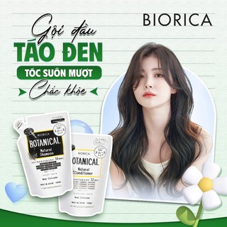 Dầu Gội Táo Đen Biorica Botanical Natural Shampoo (400ml)