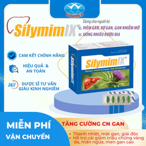 SilymimIX - Tăng Cường Chức Năng Gan Hộp 60 Viên