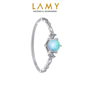 Nhẫn bạc nữ LAMY Aquamarine Ring Silver 8345