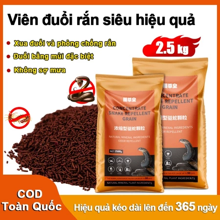 HẠT ĐUỔI RẮN CAO CẤP Hạt Xua Đuổi Rắn Nồng Độ Cao 500g - Thành Phần Khoáng Chất Tự Nhiên 100%, An Toàn Cho Gia Đình & Vậ