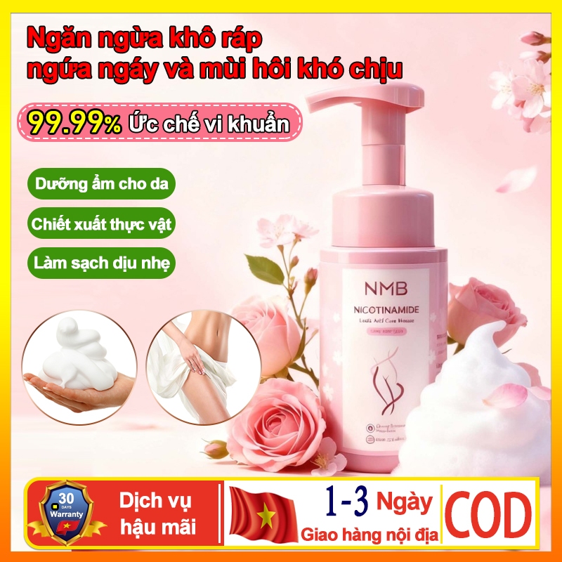 Dung Dịch Vệ Sinh Phụ Nữ Dạng Bọt - Hình ảnh thực tế