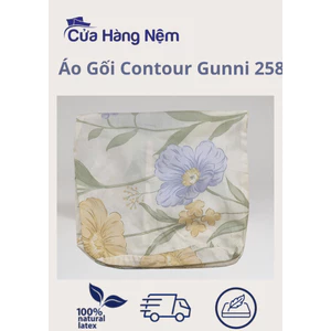 Áo gối cotton gợn sóng gunni