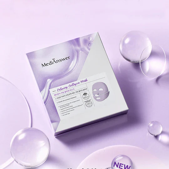 Mặt nạ thạch Collagen Mask 4 màu MediAnswer Vita, MediAnswe Pore, MediAnswer Real Skin Fit, MediAnswer Calming