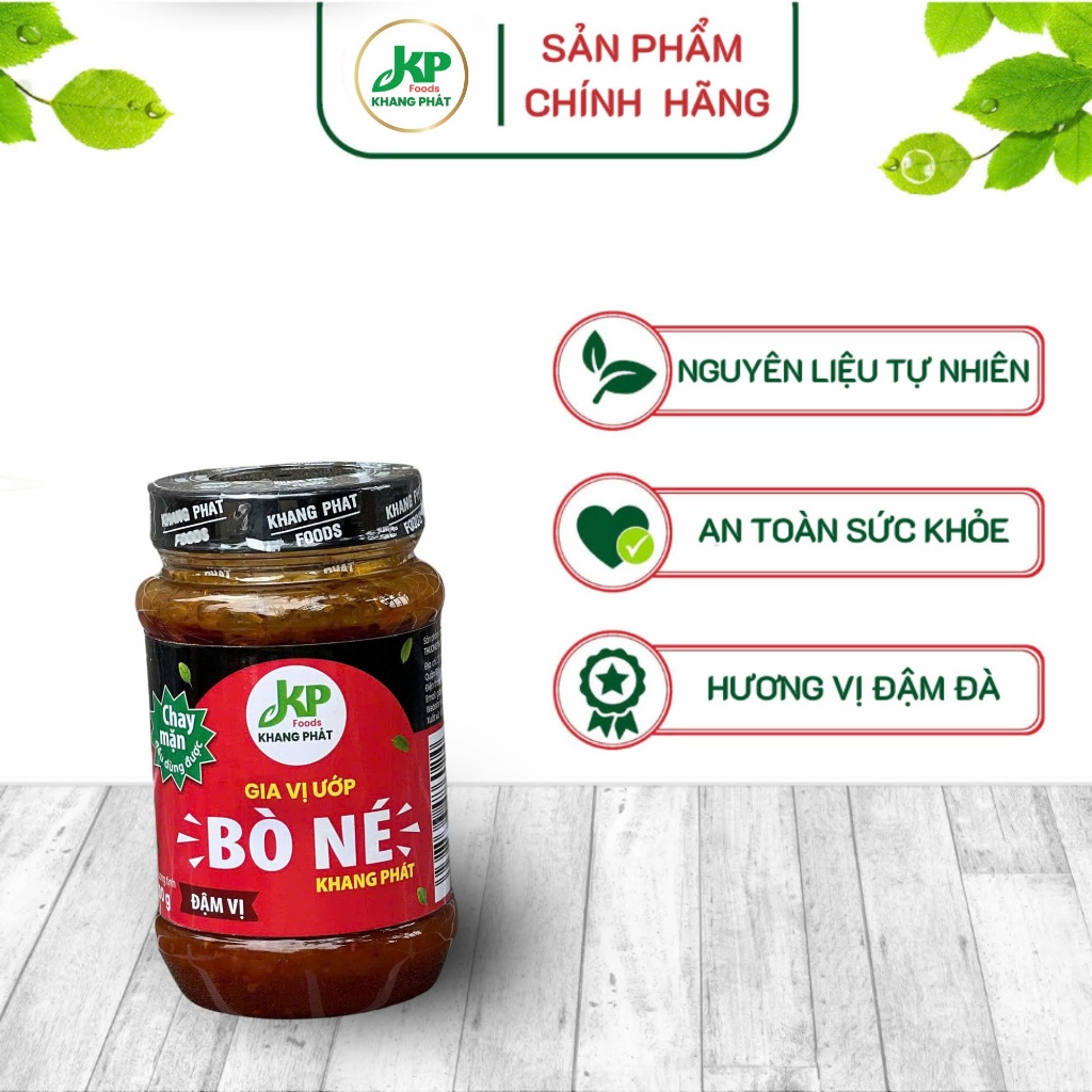Combo Đồ Né 2 món Sốt ướp bò né - Muối chanh ớt - Gia Vị Khang Phát