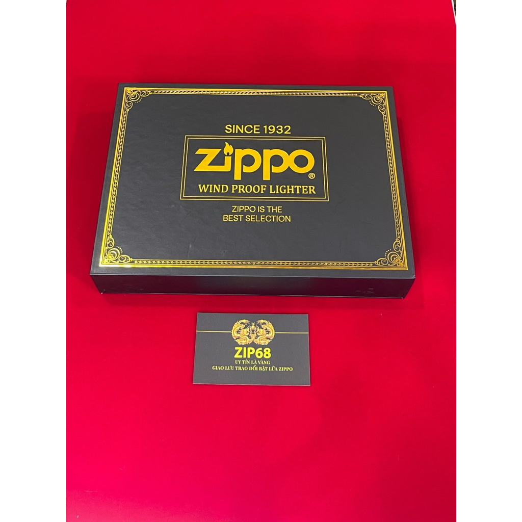 Hộp Giấy bảo quản Zippo LUXURY 8 Ô. (Hộp Zippo. Zippo chính hãng)