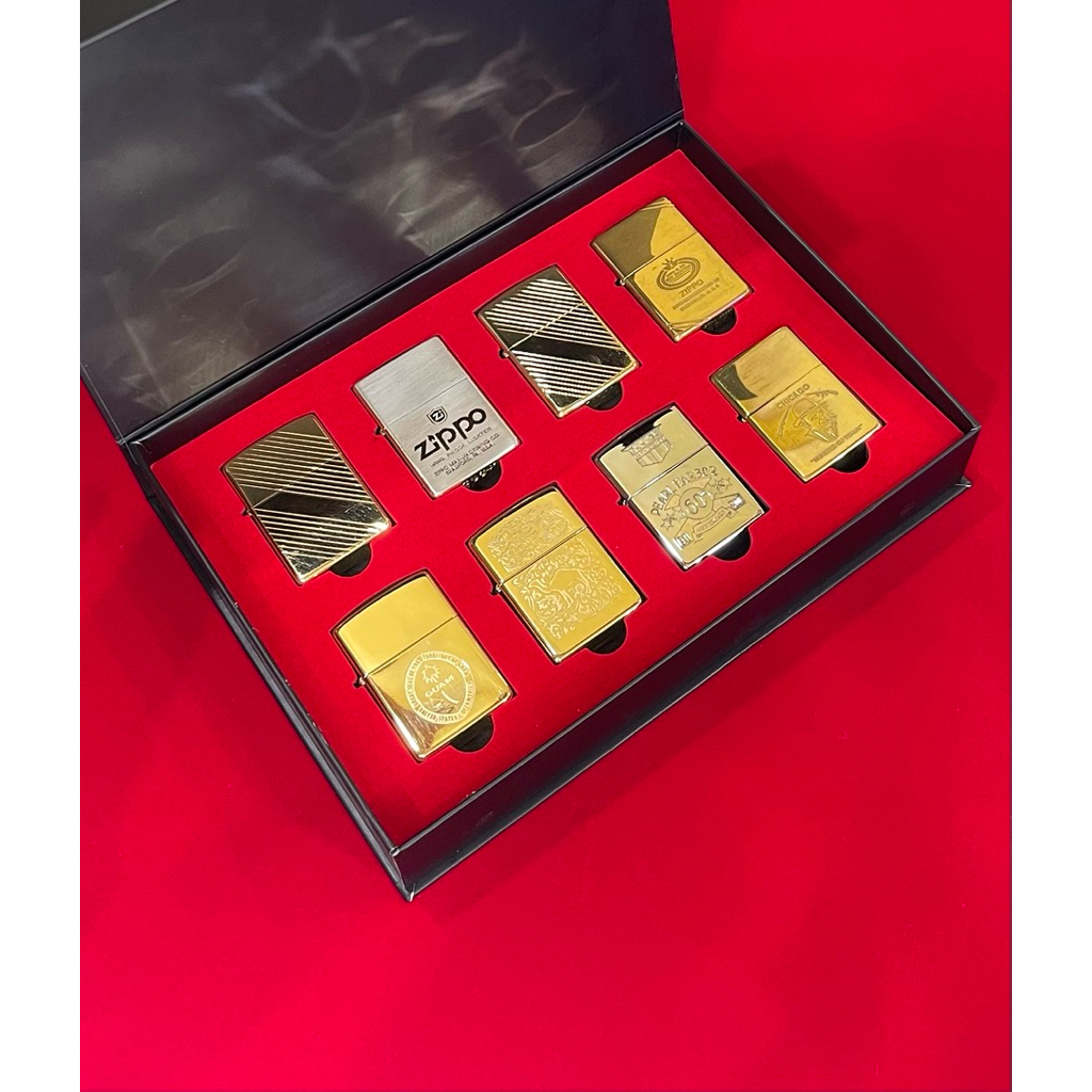 Hộp Giấy bảo quản Zippo LUXURY 8 Ô. (Hộp Zippo. Zippo chính hãng)