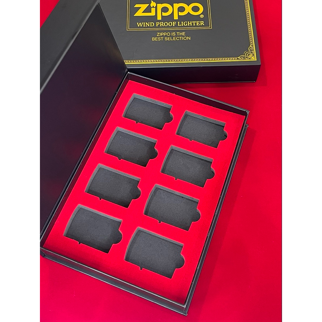 Hộp Giấy bảo quản Zippo LUXURY 8 Ô. (Hộp Zippo. Zippo chính hãng)