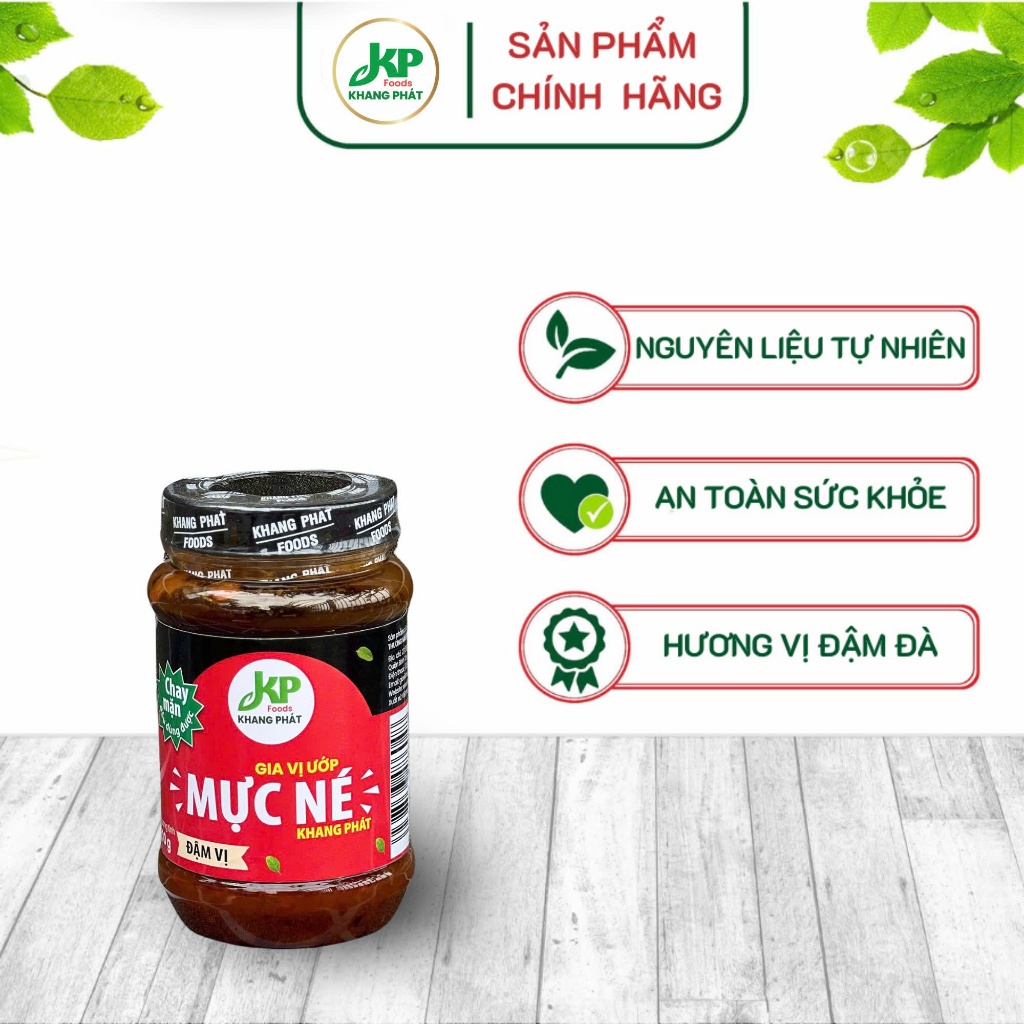 Sốt ướp Mực né 200g/80g Khang Phát Foods
