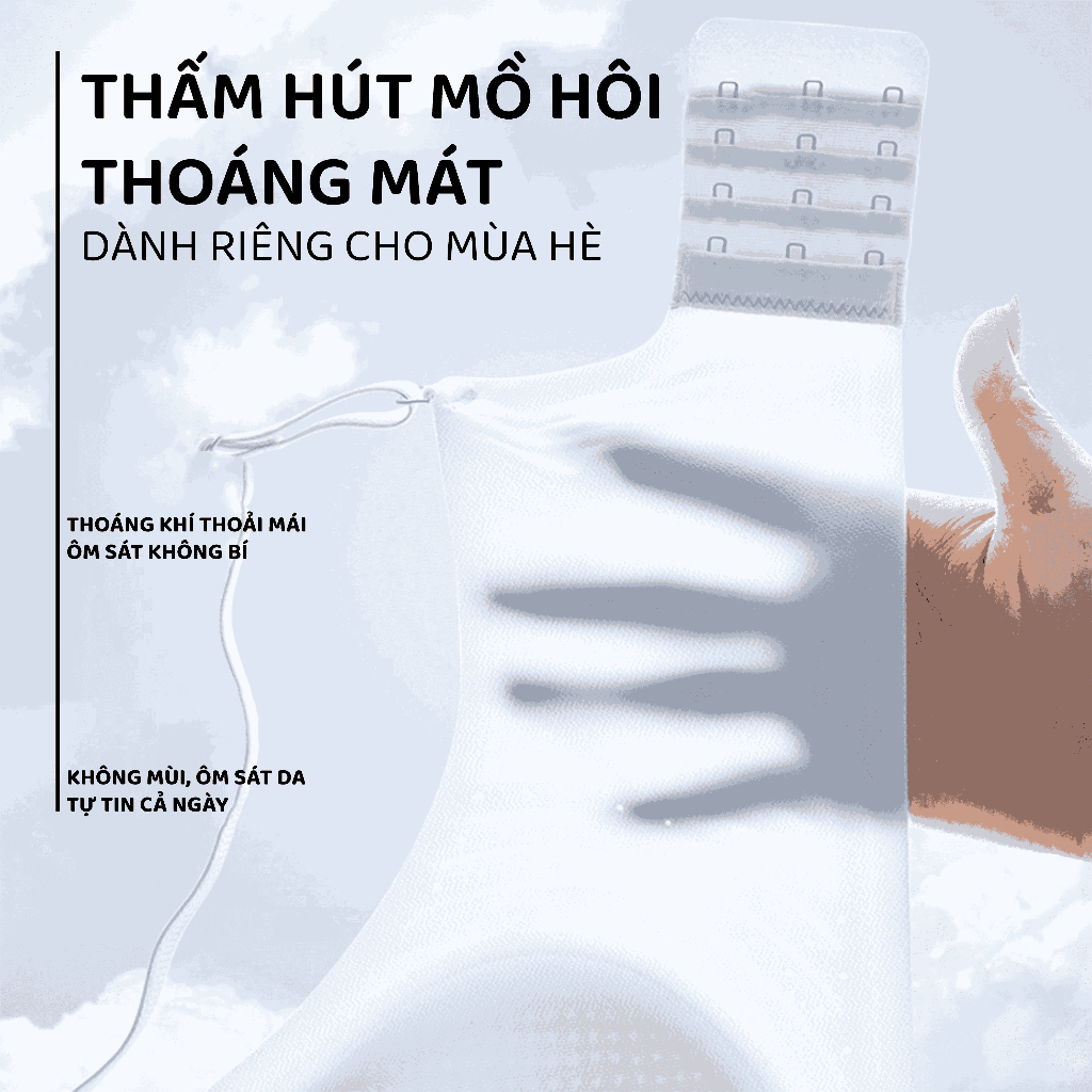 COMBO 2 Áo Ngực Đúc Su Unilove Không Gọng Không Viền, Chống Xệ Nâng Size V1, Áo Lót Kháng Khuẩn-6605
