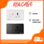 Ổ Cắm Chống Giật Âm Tường OCAT01 1C/16A Công Suất 3000W Có Nút Test Tính Năng Chống Giật Có Chân Nối Đất Ổ Cắm Đa Năng