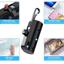 Pin dự phòng mini 5000mAh sạc siêu nhanh kèm 2 dây sạc nhanh tích hợp