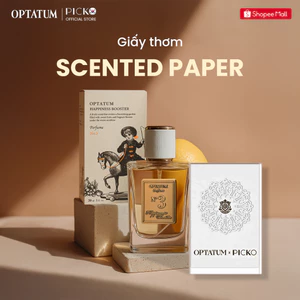 Optatum 10 Tờ Giấy Thơm SCENTED PAPER No.3 Happiness Booster Hương thơm quyến rũ