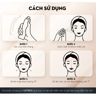 Xịt Khóa Nền Catrice Prime And Fine Multitalent Fixing Spray Giúp Giữ Ẩm (50ml)