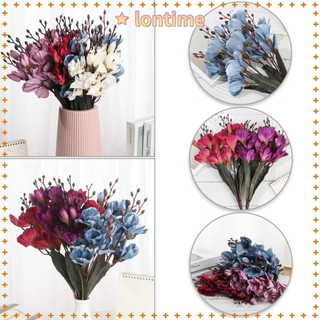 🌸 SỈ HOA GIẢ CAO CẤP – CÀNH HOA DIÊN VĨ 45CM – 5 NHÁNH 🌸