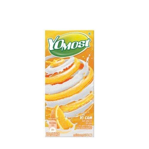 Sữa Chua Uống Yomost Hương Cam 170ml – Lốc 4 Hộp | Shopee Việt Nam
