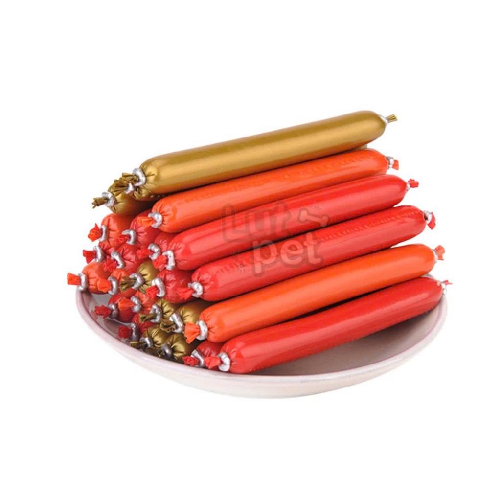 Xúc xích cho chó mèo (15gr) , thức ăn cho thú cưng -  lutpet