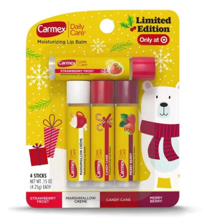 Son dưỡng môi Carmex Daily Care Holiday phiên bản giới hạn