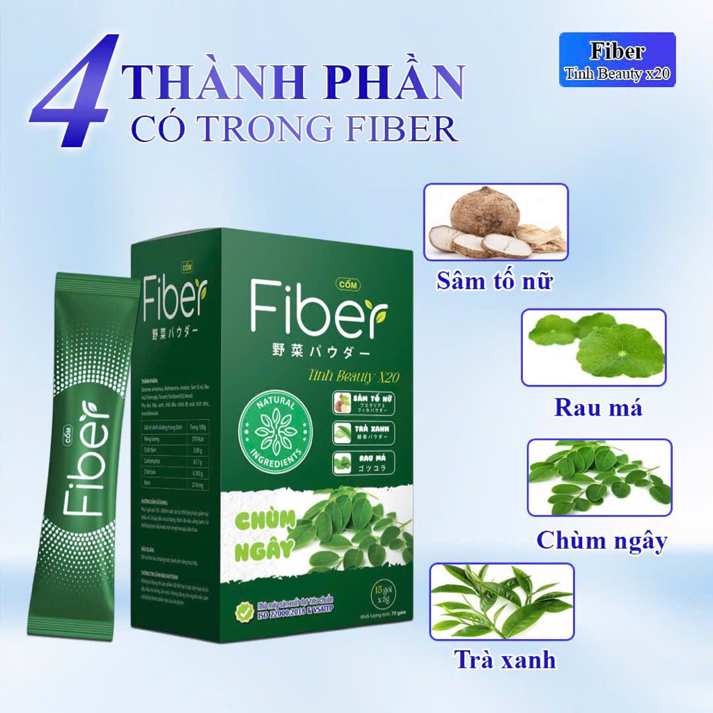 Fiber-T Collagen Tình X20 phiên bản nâng cấp từ Collagen Tình X10