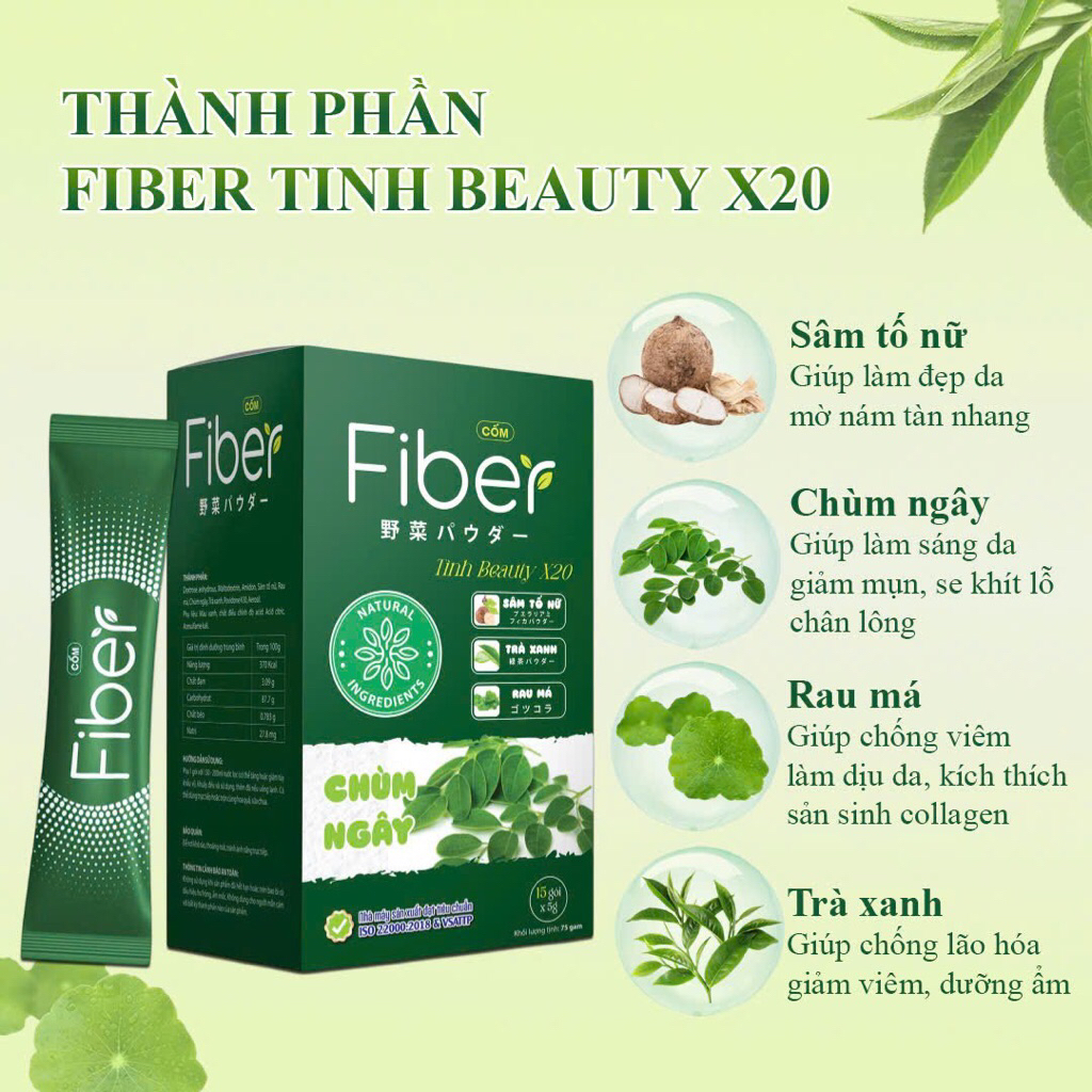 Fiber-T Collagen Tình X20 phiên bản nâng cấp từ Collagen Tình X10