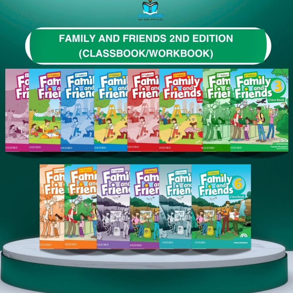 Sách - Family And Friends 2nd Edition (Classbook/Workbook) | Shopee ...