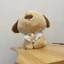 Gấu Thú Bông Chó Cún Puppy Đeo Yếm BABY Ngố Vô Tri Thông Thái Nâu Trắng Xám Quà Tặng Độc Đáo Lông Xù Mềm Mịn Dễ Thương